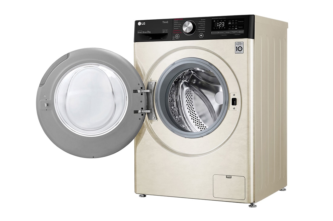 LG Повнорозмірна пральна машина | Розумне прання з AI DD™ | 9 кг, F4V5VS9B, thumbnail 9
