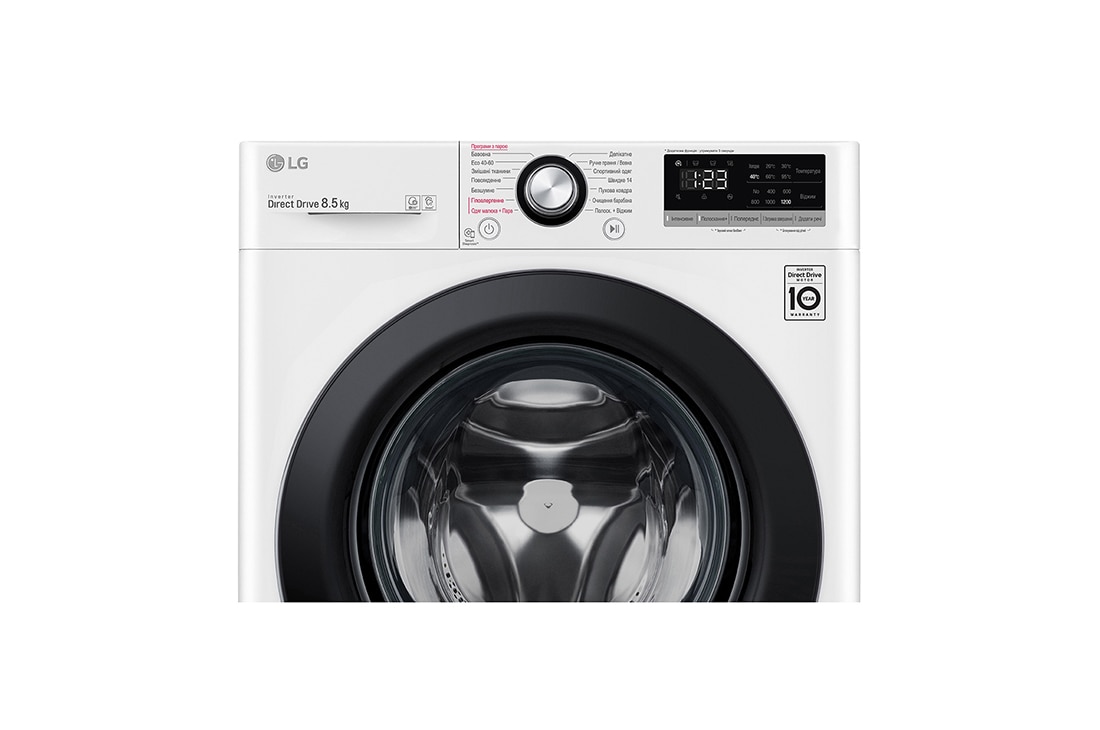 LG Вузька пральна машина | AI DD™ | Steam™ | 8,5 кг, F2V3GS6W, F2V3GS6W, thumbnail 4