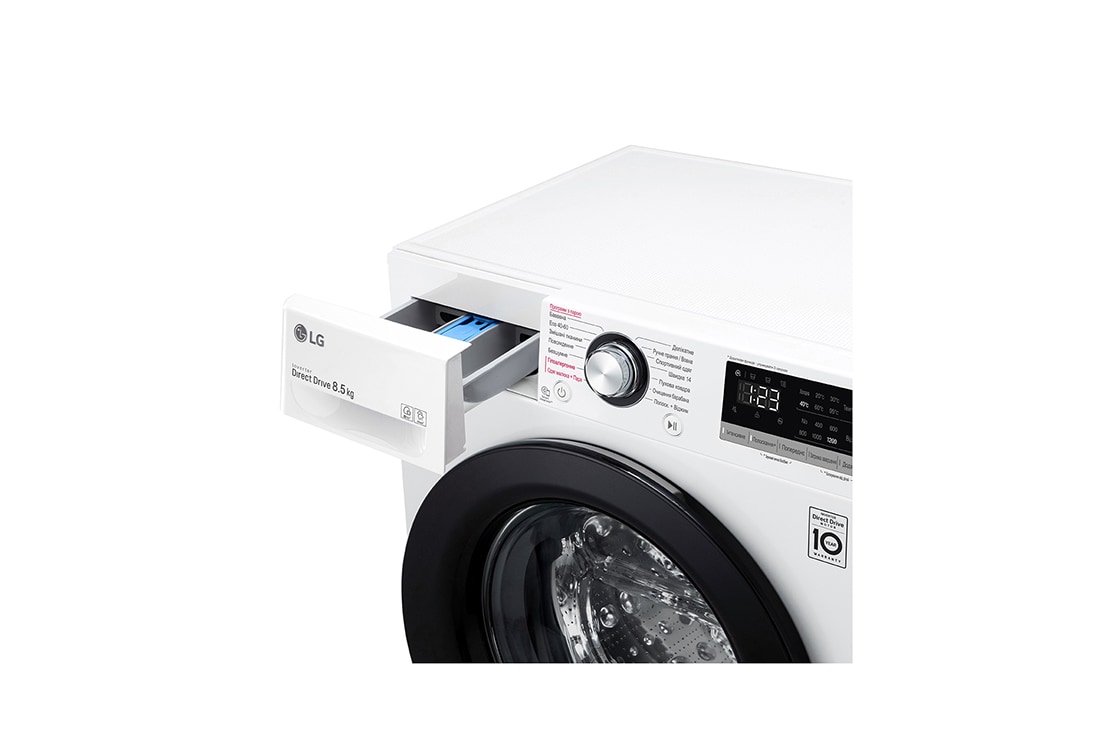 LG Вузька пральна машина | AI DD™ | Steam™ | 8,5 кг, F2V3GS6W, F2V3GS6W, thumbnail 5