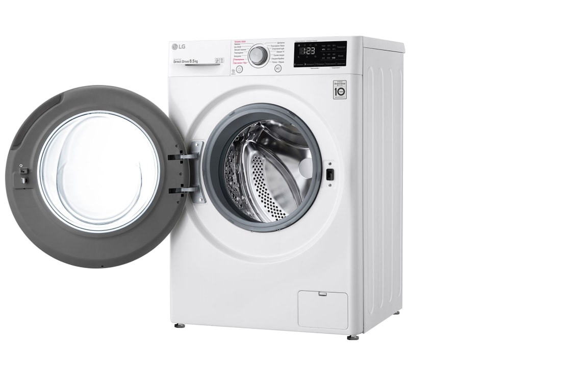 LG Вузька пральна машина | AI DD™ | Steam™ | 8,5 кг, F2V3GS4W, thumbnail 4