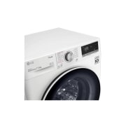 LG Вузька прально-сушильна машина, технологія AI DD™, сушка, прання парою Steam™, 7/4 кг, F2V5HG0W, thumbnail 9