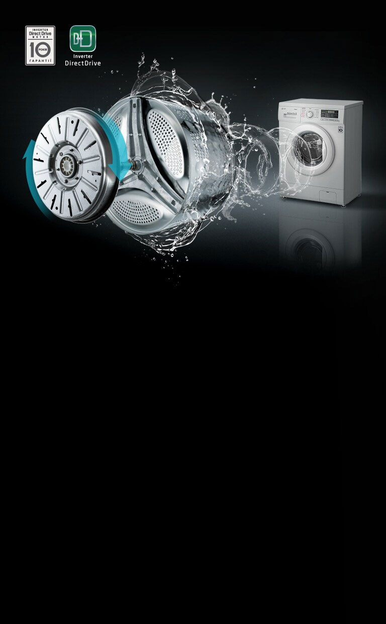 Економія ресурсів з Inverter Direct Drive™*