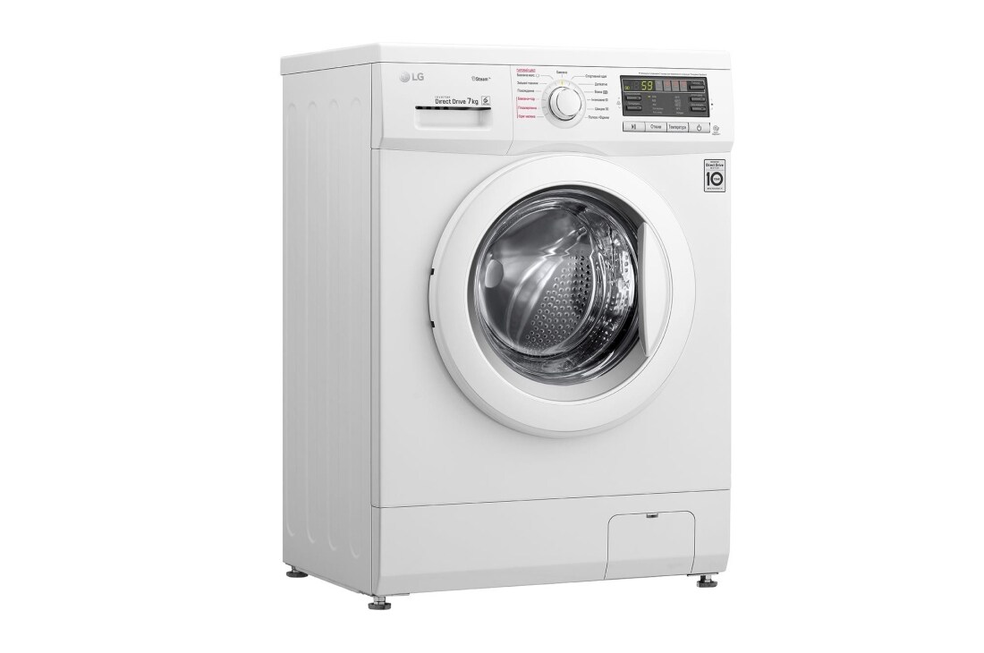 LG Вузька пральна машина, технологія 6 Motion™, прання парою SpaSteam™, Smart Diagnosis™, 7 кг, F1296HDS0, F1296HDS0, thumbnail 9