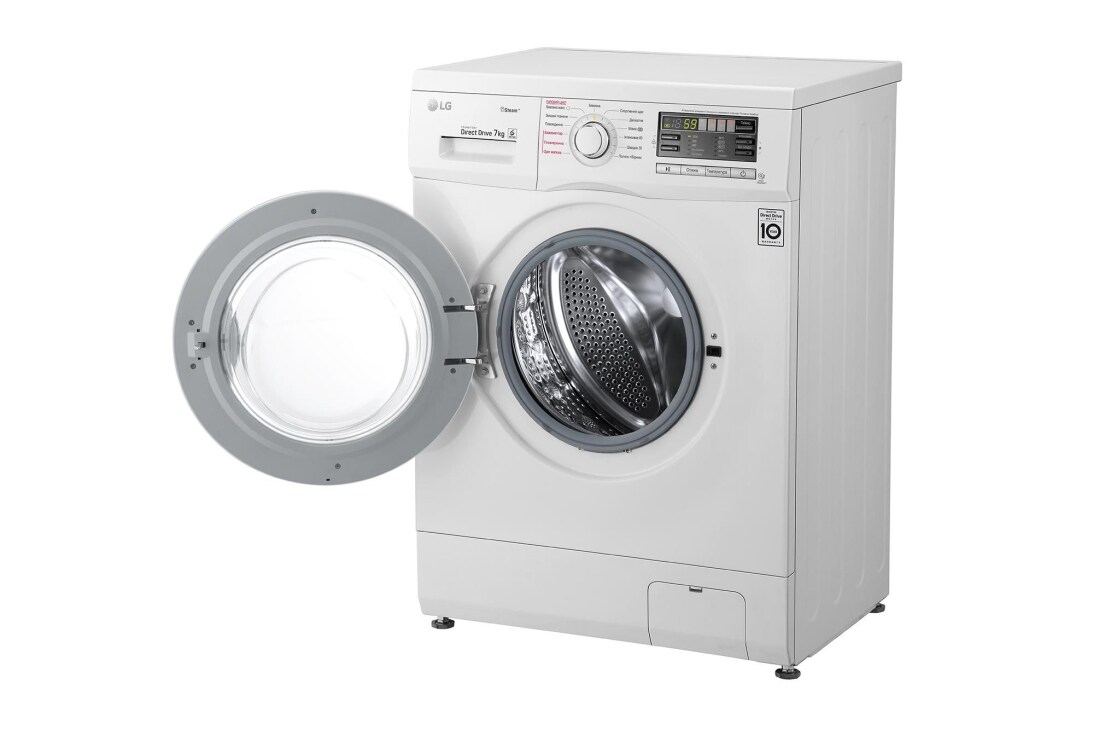 LG Вузька пральна машина, технологія 6 Motion™, прання парою SpaSteam™, Smart Diagnosis™, 7 кг, F1296HDS0, F1296HDS0, thumbnail 11