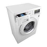 LG Вузька пральна машина, технологія 6 Motion™, прання парою SpaSteam™, Smart Diagnosis™, 7 кг, F1296HDS0, F1296HDS0, thumbnail 7