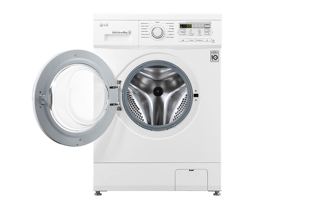 LG Вузька пральна машина, технологія 6 Motion™, Smart Diagnosis™, 6 кг, F10B8NDR, F10B8NDR, thumbnail 2