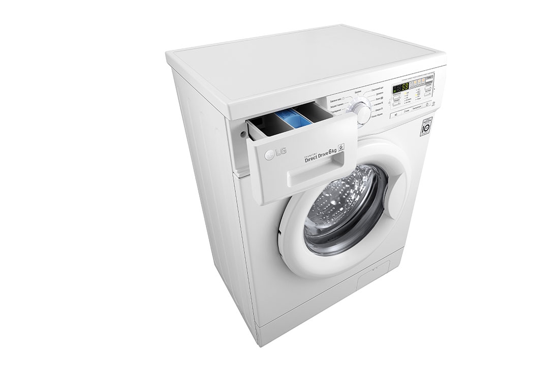 LG Вузька пральна машина, технологія 6 Motion™, Smart Diagnosis™, 6 кг, F10B8NDR, F10B8NDR, thumbnail 7