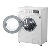 LG Вузька пральна машина, технологія 6 Motion™, прання парою SpaSteam™, Smart Diagnosis™, 6 кг, F1296NDS0, thumbnail 4