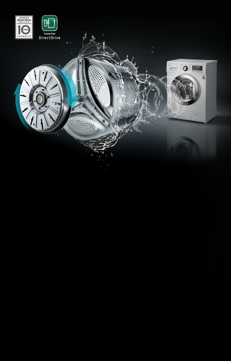 Економія ресурсів з Inverter Direct Drive™*