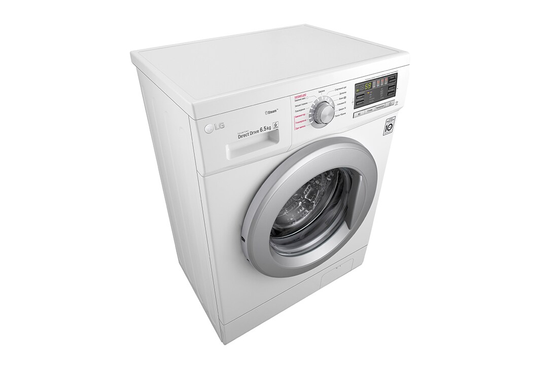 LG Вузька пральна машина, технологія 6 Motion™, прання парою SpaSteam™, Smart Diagnosis™, 6,5 кг, Вузька пральна машина, технологія 6 Motion™, прання парою SpaSteam™, Smart Diagnosis™, 6,5 кг, F1296WDS1, thumbnail 6