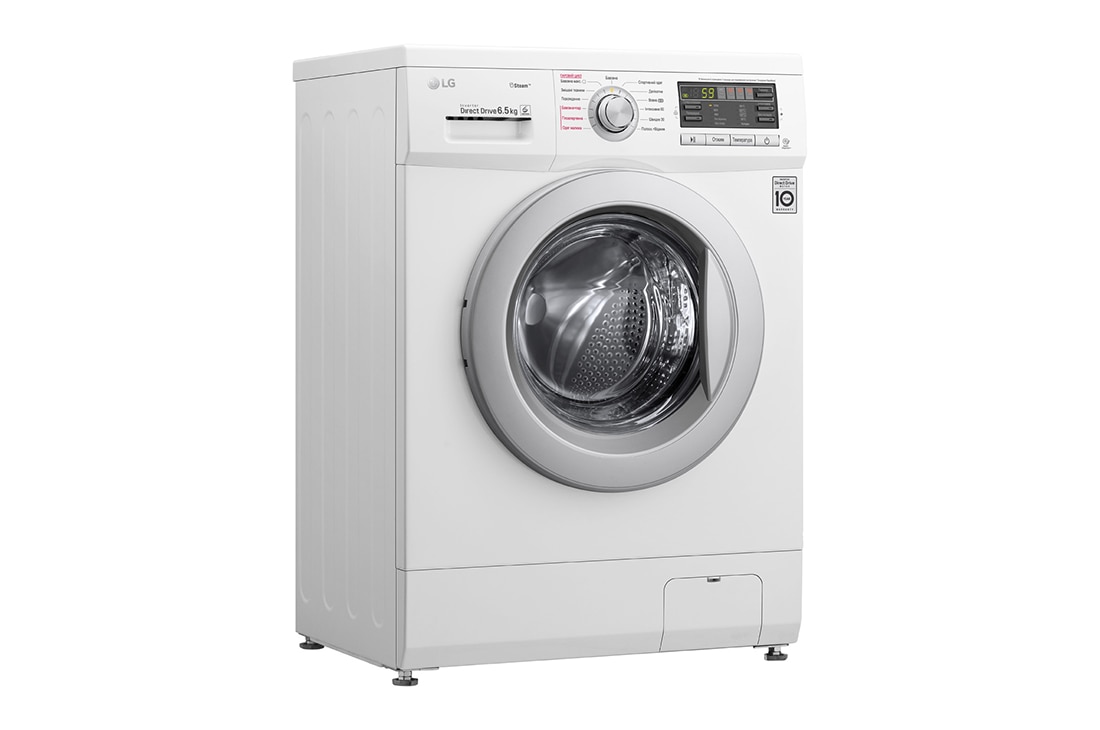 LG Вузька пральна машина, технологія 6 Motion™, прання парою SpaSteam™, Smart Diagnosis™, 6,5 кг, Вузька пральна машина, технологія 6 Motion™, прання парою SpaSteam™, Smart Diagnosis™, 6,5 кг, F1296WDS1, thumbnail 9