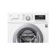 LG Вузька пральна машина, технологія 6 Motion™, прання парою SpaSteam™, Smart Diagnosis™, 6,5 кг, Вузька пральна машина, технологія 6 Motion™, прання парою SpaSteam™, Smart Diagnosis™, 6,5 кг, F1296WDS1, thumbnail 4