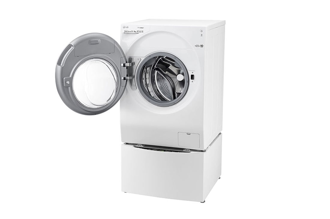 LG Прально-сушильна машина з 2 барабанами | 6 Motion™ | EcoHybrid™ | 12+2/8 кг, FH6G1BCH2N-FH8G1MINI3, FH6G1BCH2N-FH8G1MINI3, thumbnail 2