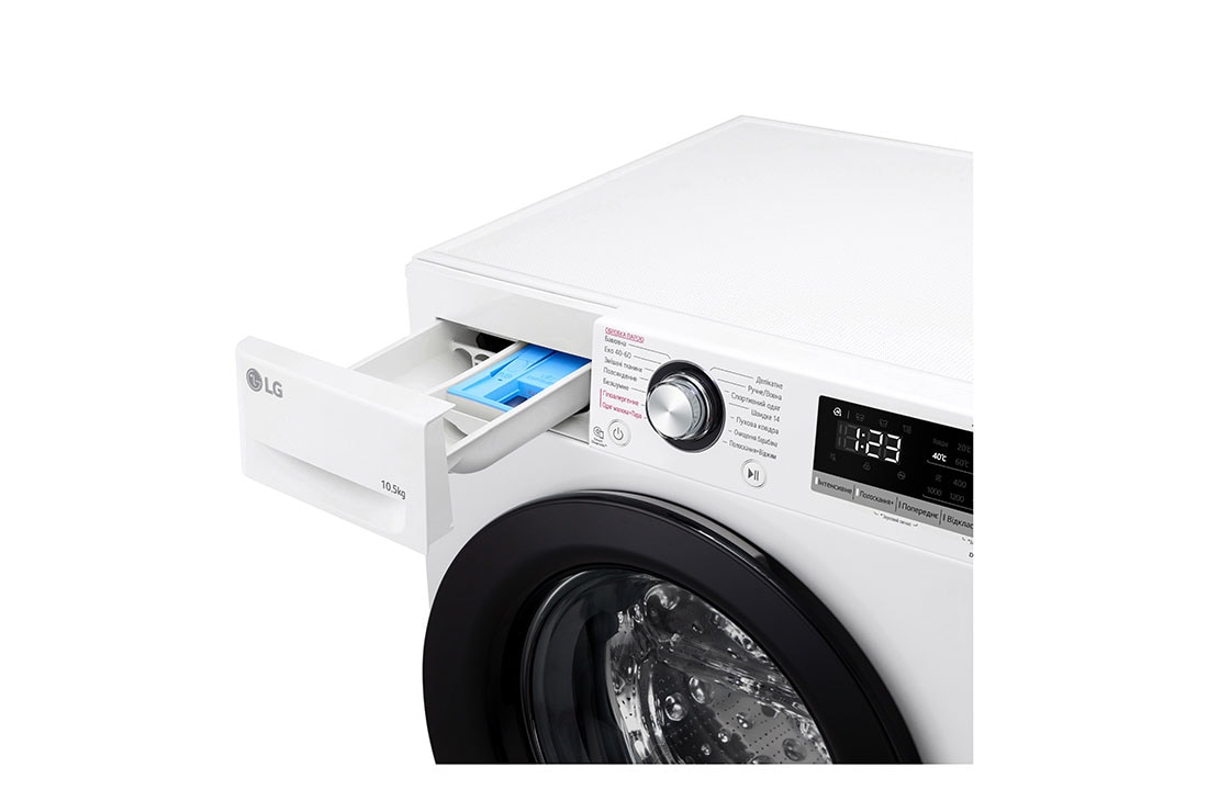 LG Стандартна пральна машина | AI DD™ | Steam™ | 10,5 кг, F4V3RS6WW, F4V3RS6WW, thumbnail 13
