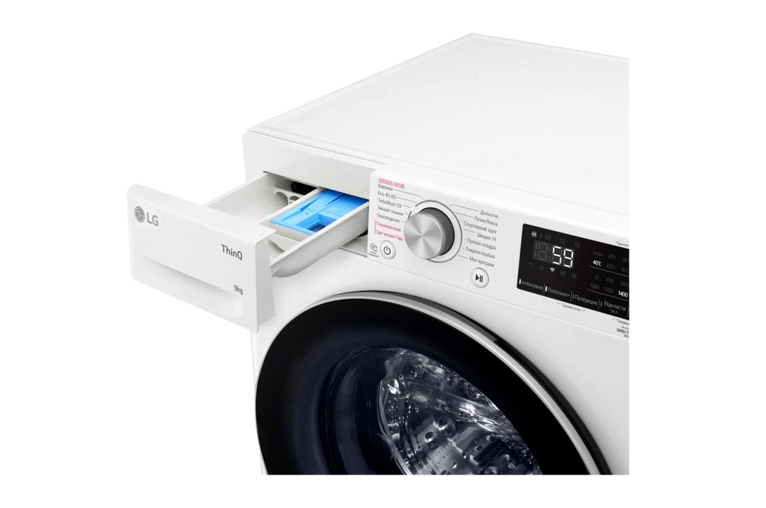LG Стандартна пральна машина | AI DD™ | TurboWash™ | 9 кг, F4V5VS1WW, F4V5VS1WW, thumbnail 13