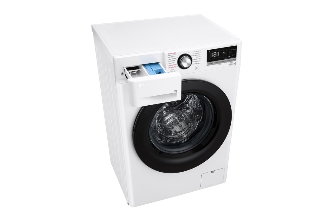 LG Вузька пральна машина | AI DD™ | Steam™ | 7 кг, F2V3HS6WW, thumbnail 8