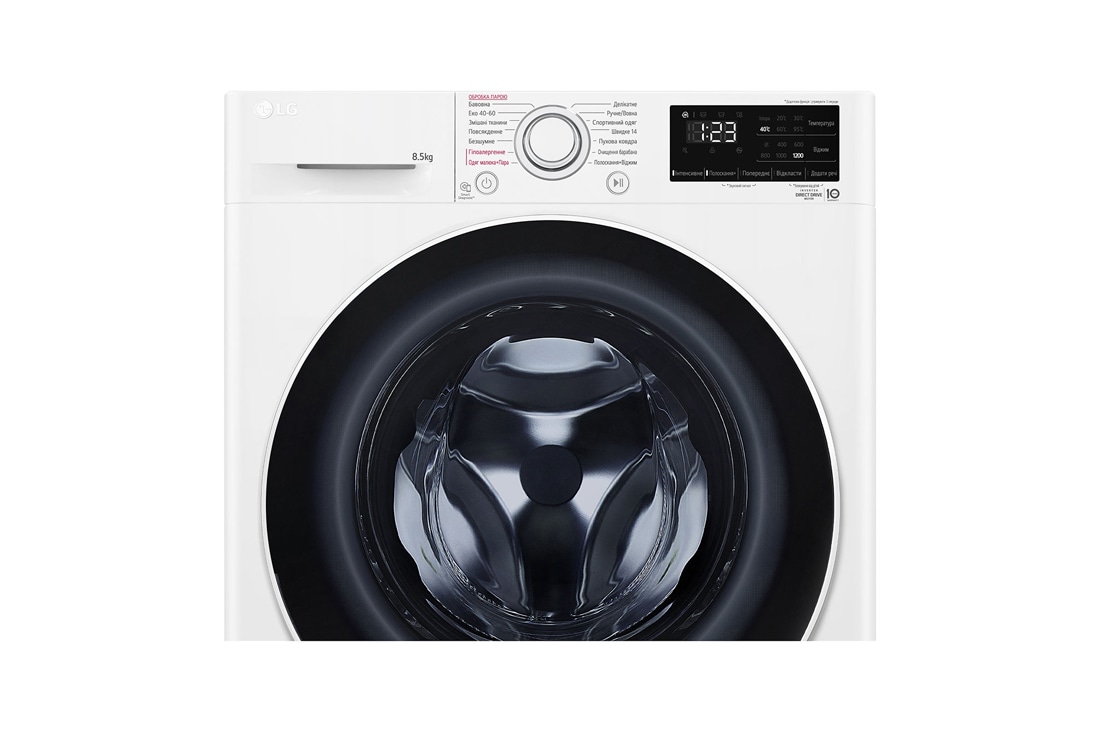 LG Вузька пральна машина | AI DD™ | Steam™ | 8,5 кг, F2V3GS0WW, F2V3GS0WW, thumbnail 10