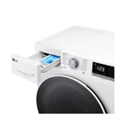 LG Вузька прально-сушильна машина | AI DD™ | Steam™ | 9/5 кг, +15 degree side view, F2V3FG0W, thumbnail 13