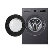 LG Вузька пральна машина | 6 Motion™ | Steam™ | 7 кг, Спереду з відкритими дверцятами, F2Y1HS5J, thumbnail 3