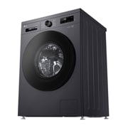 LG Стандартна пральна машина | 6 Motion™ | Steam™ | 9 кг, Спереду справа в перспективі знизу, F2Y1VS5J, thumbnail 6