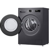 LG Вузька пральна машина | 6 Motion™ | Steam™ | 6,5 кг, Спереду справа з відкритими дверцятами, F2Y1WS6J, thumbnail 4