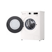 LG Вузька пральна машина | 6 Motion™ | Steam™ | 7 кг, Спереду справа з відкритими дверцятами, F2Y1HS6W, thumbnail 4