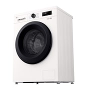 LG Вузька пральна машина | 6 Motion™ | Steam™ | 7 кг, Спереду справа в перспективі знизу, F2Y1HS6W, thumbnail 6