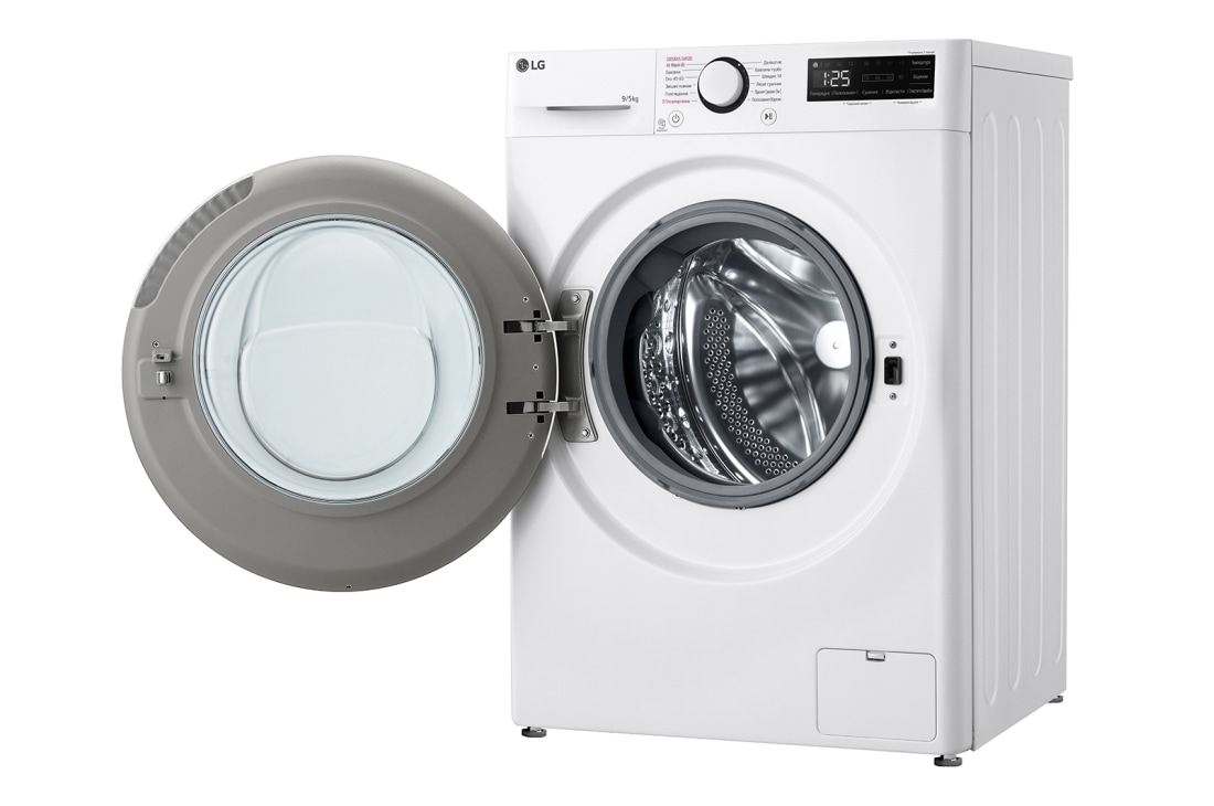LG Вузька прально-сушильна машина | AI DD™ | Steam™ | 9/5 кг, F2R5FG0W, thumbnail 4