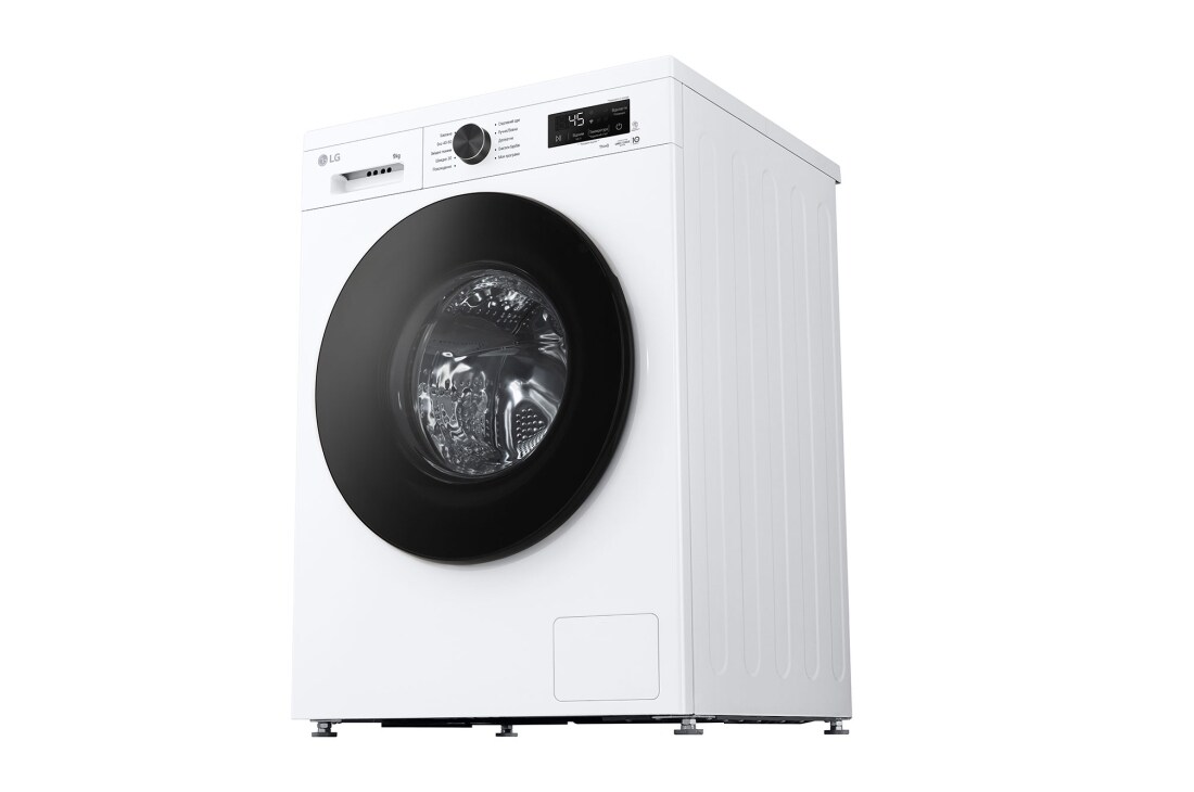 LG Стандартна пральна машина | 6 Motion™ | Steam™ | 9 кг, perspective, F4Y2VSGWE, thumbnail 8