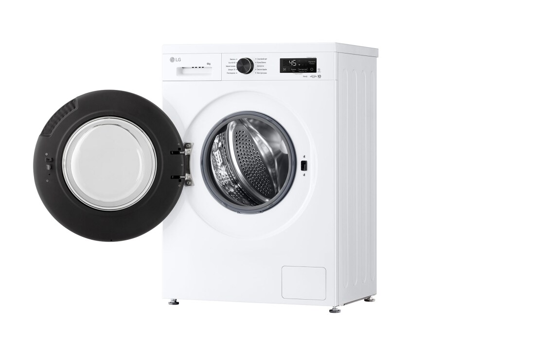 LG Вузька пральна машина | 6 Motion™ | Steam™ | 6 кг, left open, F2Y2NS6WE, thumbnail 11