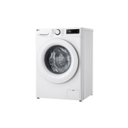 LG Вузька пральна машина | AI DD™ | TurboWash™ 360˚ | 8 кг, Спереду справа в перспективі знизу, F2Y5PS3W, thumbnail 5