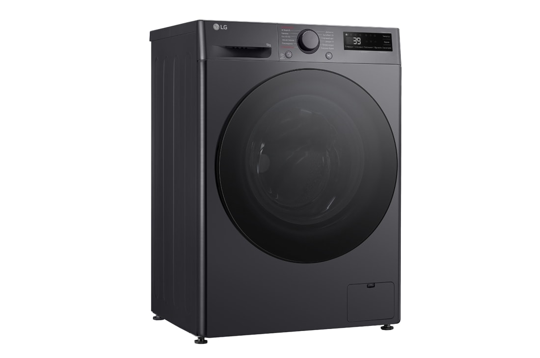 LG Вузька пральна машина | AI DD™ | TurboWash™ 360˚ | 9 кг, Спереду зліва, F2Y5FS5J, thumbnail 2