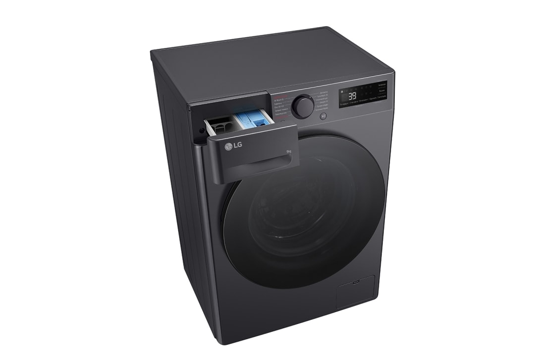 LG Вузька пральна машина | AI DD™ | TurboWash™ 360˚ | 9 кг, Панель керування зліва, F2Y5FS5J, thumbnail 8