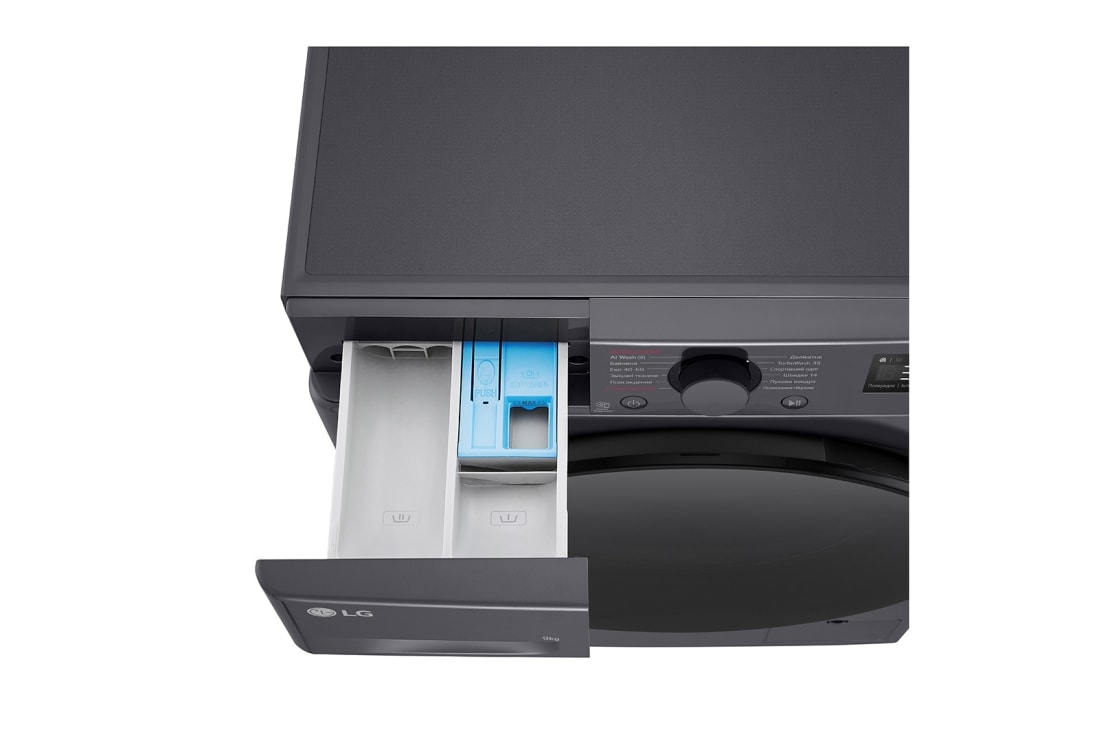 LG Вузька пральна машина | AI DD™ | TurboWash™ 360˚ | 9 кг, F2Y5FS5J, thumbnail 11