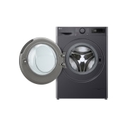 LG Вузька пральна машина | AI DD™ | TurboWash™ 360˚ | 9 кг, Спереду з відкритими дверцятами, F2Y5FS5J, thumbnail 3