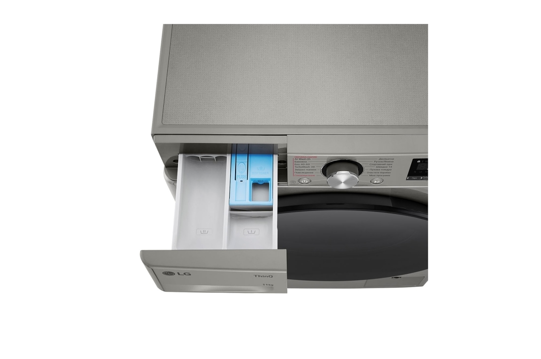 LG Стандартна пральна машина | AI DD™ | TurboWash™ 360˚ | 11 кг, drawer, F4Y7ES5P, thumbnail 5