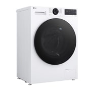 LG Вузька пральна машина на  9 кг з AI DD™, Turbowash™ 360 (2026), Зображено пральну машину спереду зліва, F2X5FS5W, thumbnail 2