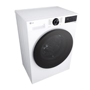 LG Вузька пральна машина на  9 кг з AI DD™, Turbowash™ 360 (2026), Зображено пральну машину спереду зліва в перспективі зверху, F2X5FS5W, thumbnail 6
