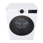 LG Вузька пральна машина на  9 кг з AI DD™, Turbowash™ 360 (2026), Зображено пральну машину спереду в перспективі зверху, F2X5FS5W, thumbnail 7