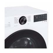 LG Вузька пральна машина на  9 кг з AI DD™, Turbowash™ 360 (2026), Зображено панель керування пральної машини зліва, F2X5FS5W, thumbnail 9