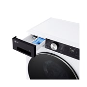 LG Вузька пральна машина на  9 кг з AI DD™, Turbowash™ 360 (2026), Зображено панель керування та лоток пральної машини справа, F2X5FS2WB, thumbnail 12