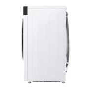 LG Вузька пральна машина на  9 кг з AI DD™, Turbowash™ 360 (2026), Зображено пральну машину з правого боку, F2X5FS2WB, thumbnail 13