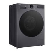 LG Вузька пральна машина на  8 кг з AI DD™, Turbowash™ 360 (2026), Зображено пральну машину спереду зліва, F2X5PS5M, thumbnail 2