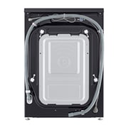 LG Вузька пральна машина на  8 кг з AI DD™, Turbowash™ 360 (2026), Зображено пральну машину ззаду, F2X5PS5M, thumbnail 14