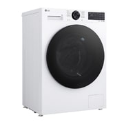 LG Вузька пральна машина на  8 кг з AI DD™, Turbowash™ 360 (2026), Зображено пральну машину спереду зліва, F2X5PS5W, thumbnail 2