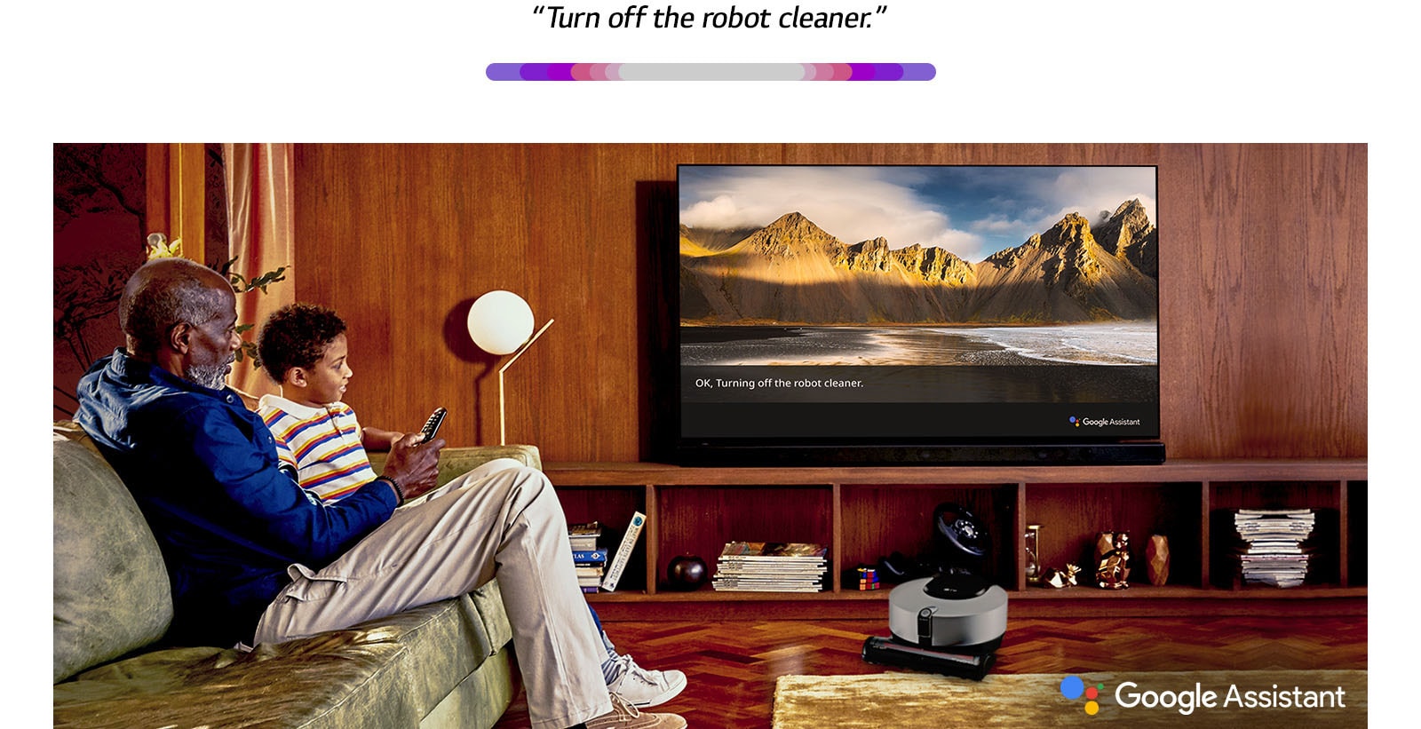 LG TVs with AI ThinQ® Listen. Think. Answer. TV Evolution LG USA