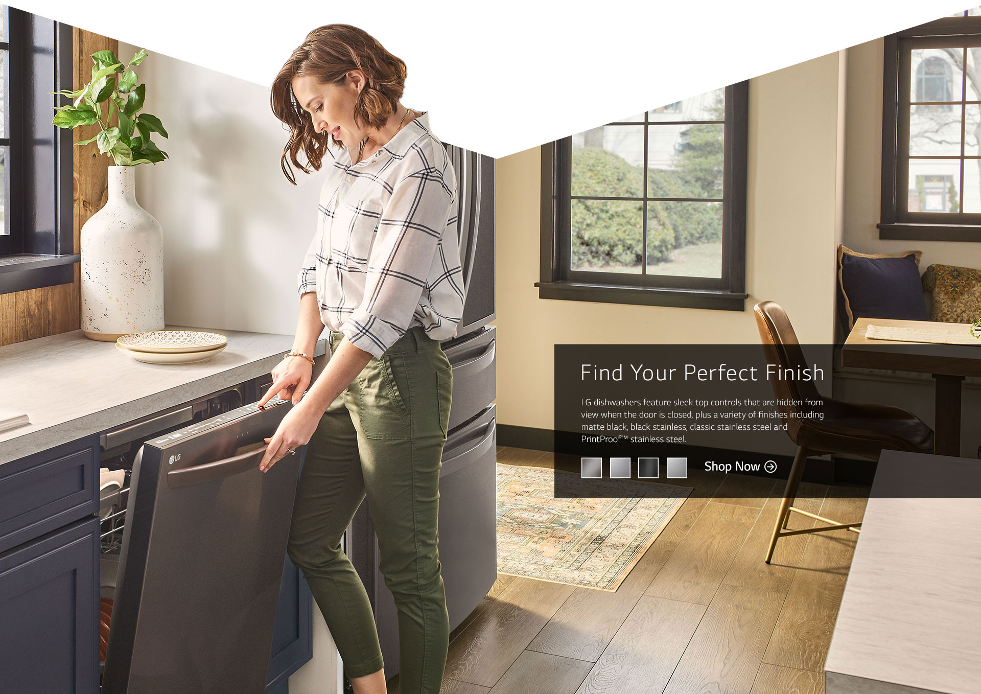 LG QuadWash Dishwashers Quiet, Powerful, Energy Efficient LG USA