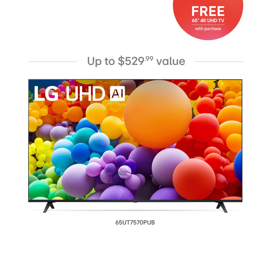 LG Essential Kitchen Package with Electric Range, 65UT7570PUB, LRFLC2706S-LDTH5554S-LREL6325F-MVEM1721F, thumbnail 2