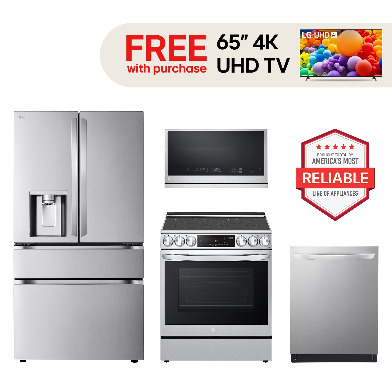 Deluxe Kitchen Package with Electric Range1