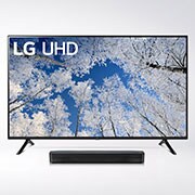 LG 65” 4K Smart TV and Sound Bar package, LG 65” TV and Sound Bar Bundle, 65UQ7030-SK1, thumbnail 1
